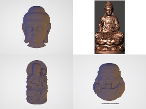 Bộ sưu tập Tổng hợp 6 mẫu Tượng được sử dụng nhiều nhất