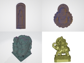 Bộ sưu tập Tổng hợp 6 mẫu Tượng thiết kế đẹp nhất trên Stl