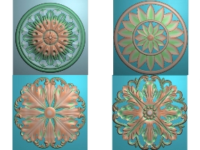 Bộ sưu tập Tổng hợp 8 mẫu mâm trần CNC jdpaint được sử dụng nhiều tháng 5