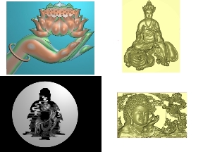 Bộ sưu tập Tổng hợp 8 mẫu Phật giáo CNC tuyệt đẹp