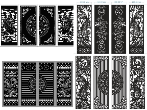 Bộ sưu tập Tổng hợp 10 bộ cổng 4 cánh cá chép