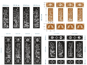 Bộ sưu tập Tổng hợp cổng 4 cánh tứ quý đẹp mắt