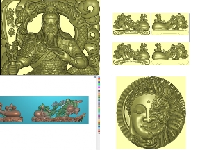 Bộ sưu tập Tổng hợp trọn bộ 5 mẫu Tượng jdpaint mới nhất