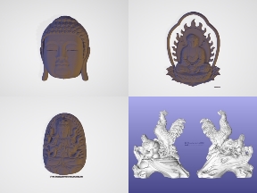 Bộ sưu tập Tổng hợp trọn bộ 5 mẫu Tượng Stl mới nhất
