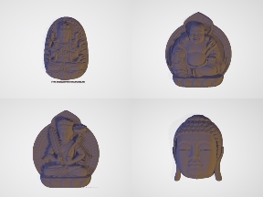 Bộ sưu tập Tổng hợp trọn bộ 6 mẫu Tượng thiết kế mới nhất