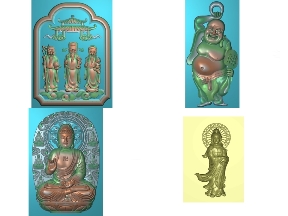 Bộ sưu tập Tổng hợp trọn bộ 9 mẫu Phật giáo CNC thiết kế tuyệt đẹp