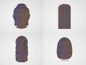 Bộ sưu tập Tổng hợp trọn bộ 9 mẫu Tượng phật tuyệt đẹp