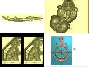 Bộ sưu tập Tổng hợp trọn thiết kế 9 mẫu thiết kế 3D 4D trên thuviencnc