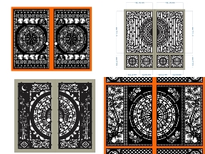 Bộ sưu tập Top 10 mẫu cổng 2 cánh trống đồng