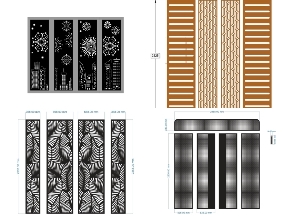Bộ sưu tập Top 10 mẫu cổng 4 cánh hoa văn đơn giản đẹp mắt
