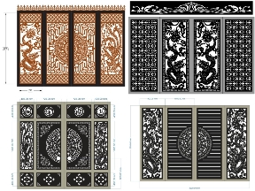 Bộ sưu tập Top 10 mẫu cổng 4 cánh rồng