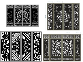 Bộ sưu tập Top 10 mẫu cổng 4 cánh trống đồng dơi đẹp mắt