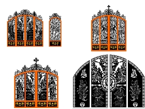 Bộ sưu tập Top 10 mẫu cổng công giáo