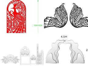 Bộ sưu tập Tổng hợp 10 mẫu cổng cưới đẹp mắt