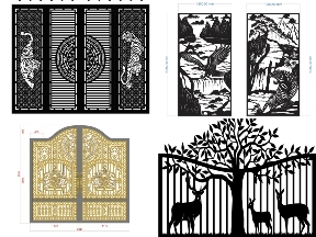 Bộ sưu tập Top 10 mẫu cổng động vật