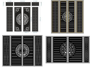 Bộ sưu tập Tổng hợp top 10 mẫu cổng trống đồng bông tuyết