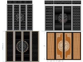 Bộ sưu tập Top 10 cổng trống đồng bông tuyết đẹp mắt