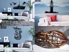 Bộ sưu tập Top 10 mẫu hoa văn, mô hình CNC về du thuyền trang trí rất đẹp