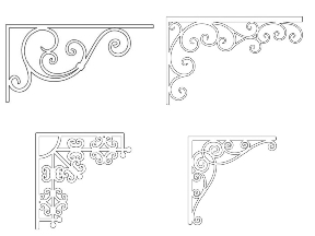 Bộ sưu tập Top 11 bản vẽ thiết kế hoa góc cắt cnc đẹp nhất