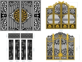 Bộ sưu tập Top 20 mẫu cổng 4 cánh hiện đại