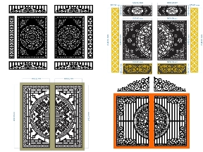 Bộ sưu tập Top 5 mẫu cổng 2 cánh trống đồng