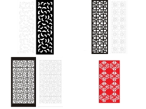 Bộ sưu tập Top 6 bản vẽ file vách ngăn cnc đơn giản nhất và hiện đại