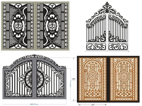 Bộ sưu tập Tuyển Chọn 99 Mẫu Cổng 2 Cánh Đẹp Nhất Hiện Nay