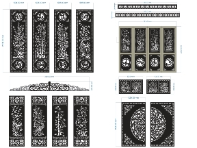 Bộ sưu tập Tuyển Chọn Mẫu Cổng CNC Tứ Quý Đẹp – Dễ Thi Công