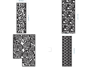 Bộ sưu tập Vách ngăn lá decor đẹp nhất
