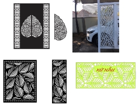Bộ sưu tập Vách ngăn lá phong cách mới