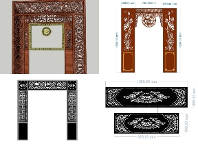 Bộ sưu tập Vách Thờ CNC Sang Trọng