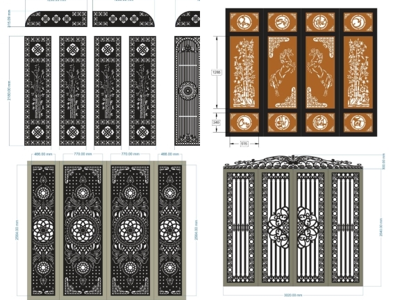 Bộ sưu tập 30 mẫu Cổng mới nhất hiện nay