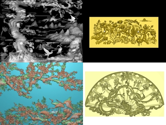 10 Bộ Tranh CNC thiết kế trên Jdpaint đẹp mắt