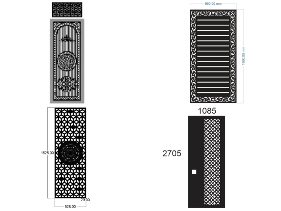 10 Mẫu Cổng 1 Cánh Phù Hợp Nhiều Không Gian