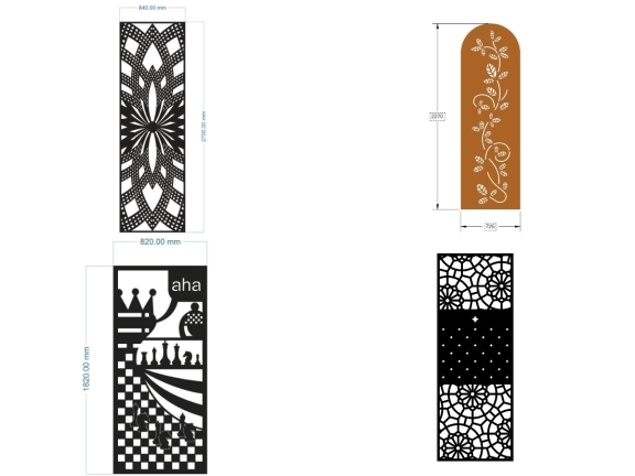 10 Mẫu Cổng 1 Cánh Thiết Kế Gọn Gàng