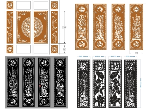 10 mẫu cổng 4 cánh An Khang Thịnh Vượng