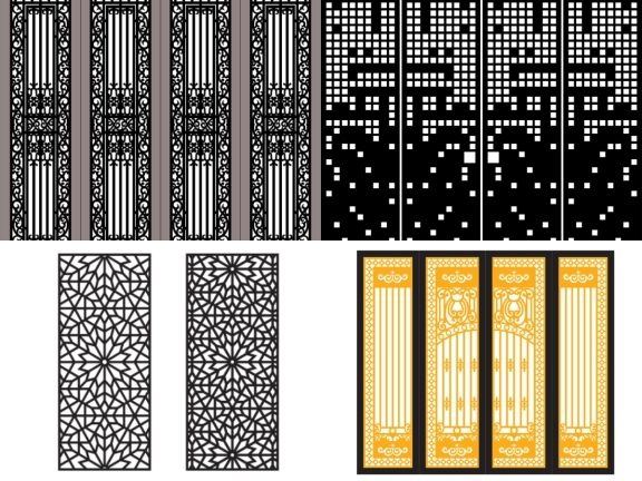 10 Mẫu Cổng 4 Cánh Hiện Đại Phong Cách Đơn Giản