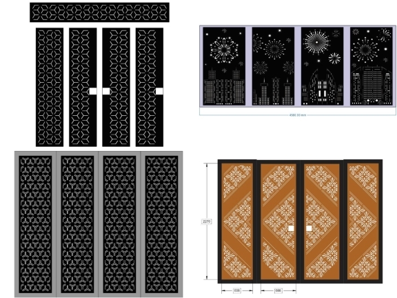 10 mẫu cổng nhà phố mới nhất