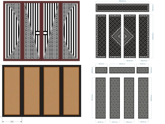 Top 10 mẫu cổng nhà phố mới nhất đẹp mắt