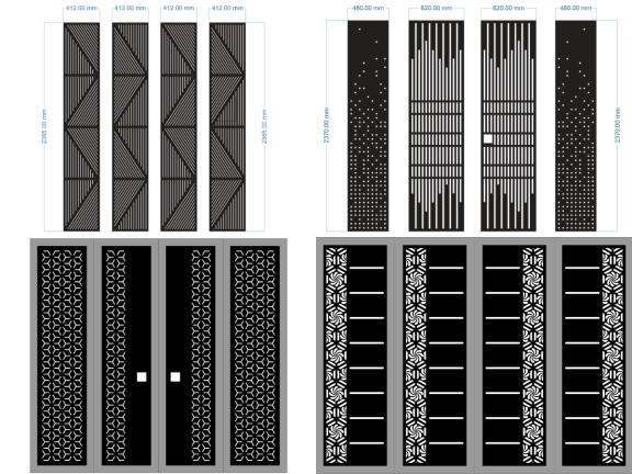 Tổng hợp 10 bộ cổng nhà phố mới nhất