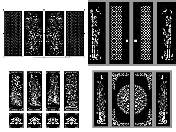 10 Mẫu Cổng Trúc CNC – Dễ Phối Kiến Trúc, Dễ Thi Công