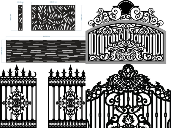10 Mẫu Hàng Rào CNC Được Yêu Thích