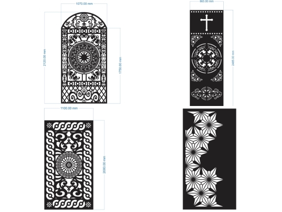 12 Mẫu Cổng 1 Cánh Thiết Kế Cho Cổng Phụ