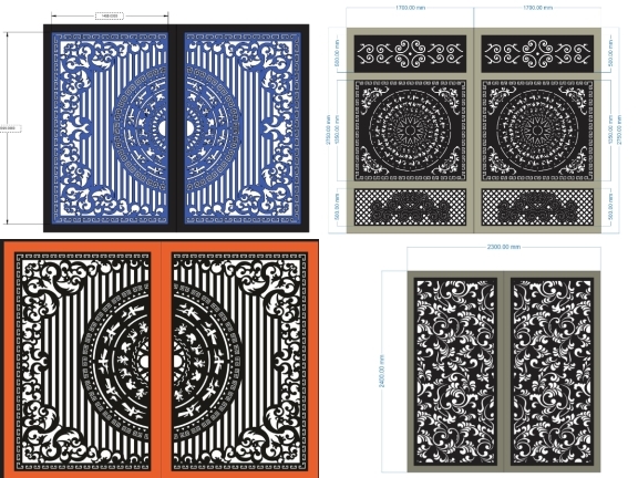 12 mẫu cổng 2 cánh mới nhất