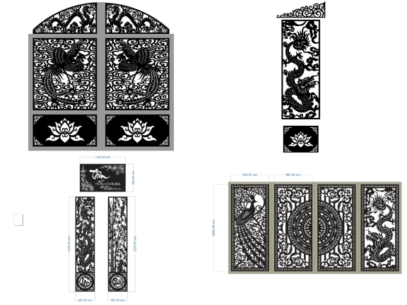 14 mẫu cổng rồng thiết kế mới đẹp