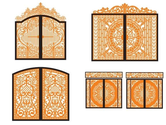 15 mẫu cổng 2 cánh đẹp