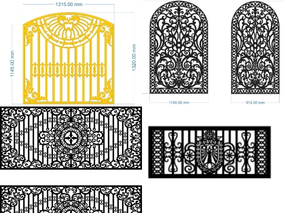 15 mãu hàng rào thiết kế mới 2026