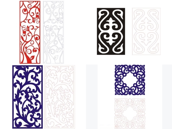 18 bộ mẫu vách ngăn cnc đẹp nhất