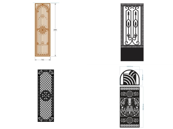 18 mẫu cổng 1 cánh hot nhất hiện nay