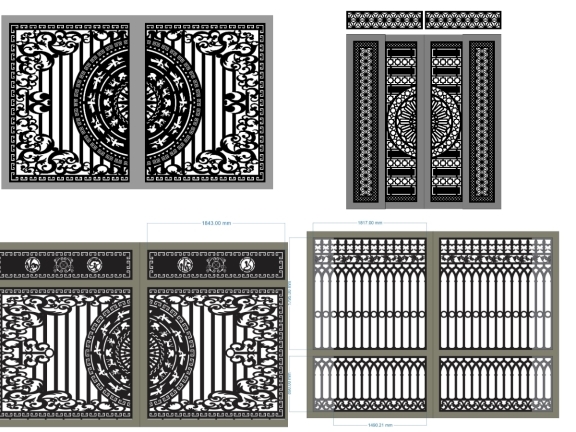 20 Mẫu Cổng 2 Cánh Phù Hợp Nhiều Kiểu Nhà